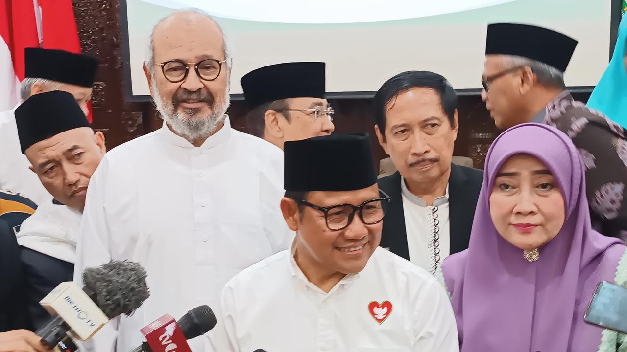 Calon Wakil Presiden (Cawapres) nomor urut 1, Muhaimin Iskandar alias Cak Imin.