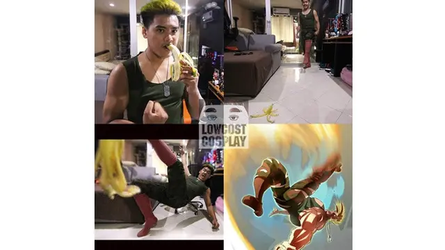 7 Potret Cosplay Low Budget Pakai Pisang Ini Kocak, Kreatif Banget