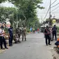 Aset PT KAI Daop 8 di Jalan Ambengan Surabaya dipagari. (Dian Kurniawan/Liputan6.com).