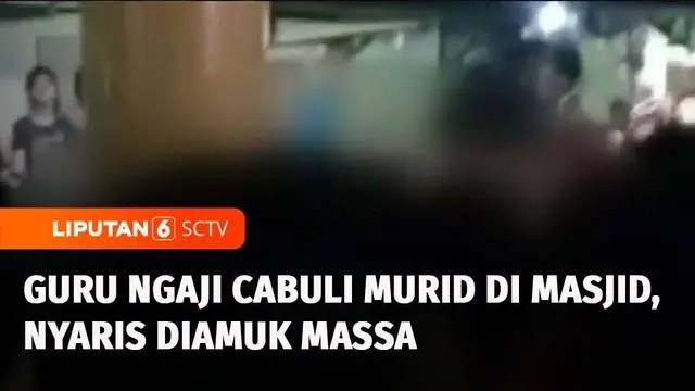 VIDEO: Guru Ngaji di Cengkareng Cabuli 8 Murid, Aksi Bejat Dilakukan di dalam Masjid