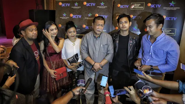 Jumpa pers program istimewa SCTV (Liputan6.com/ Faizal Fanani)