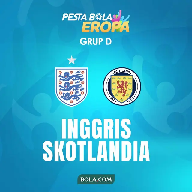 Piala Eropa - Euro 2020 Inggris Vs Skotlandia