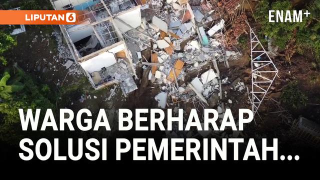 Pantauan Udara Tanah Bergerak di Purwakarta