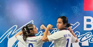 Pasangan selebritis Dul Jaelani dan Tissa Biani kembali mencuri perhatian publik, kali ini lewat aksi mereka di lapangan mini soccer. [@tissabiani].