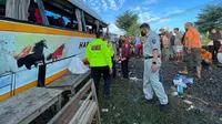 Berkas Dilimpah, Sopir Bus Harapan Jaya Tabrak Kereta Api Segera Disidang