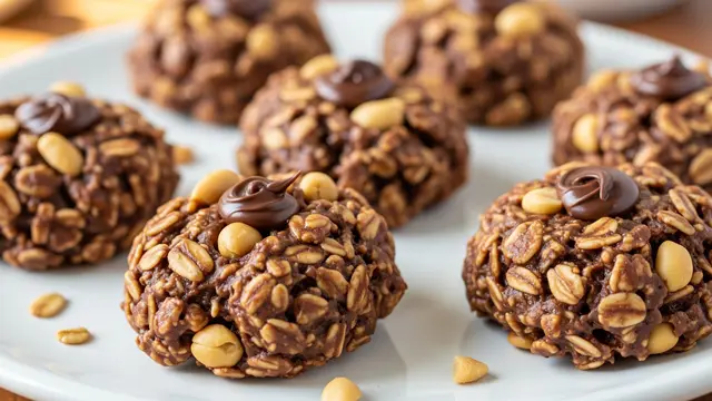 Kue Kering Coklat Kacang Tanpa Oven