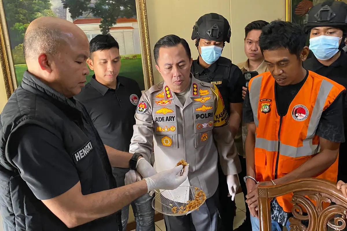 Polda Metro Jaya Bongkar Laboratorium Narkoba Tembakau Sintetis