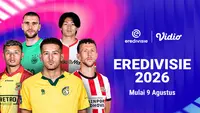Eredivisie 2026/27: Persiapan Memulai Musim Baru Live Streaming Hanya di Vidio