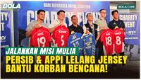 Persib Bandung Bersama APPI Lelang Jersey, Galang Dana untuk Sumatra Hasilkan Donasi Ratusan Juta!