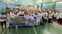 Pilgub Kalteng 2024, Ratusan Buruh Gabung Relawan Huma Betang Dukung Agustiar-Edy