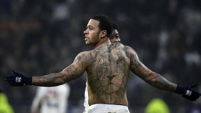 PSG-Lyon-Memphis Depay