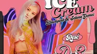 Tampilan Rose BLACKPINK di teaser lagu Ice Cream. (dok. Instagram @blackpinkofficial/https://www.instagram.com/p/CETZqE9jqvO/)