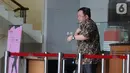 Mantan Wakil Bupati Lampung Utara Sri Widodo usai menjalani pemeriksaan di Gedung KPK, Jakarta, Senin (11/11/2019). Sri Widodo kembali diperiksa sebagai saksi terkait kasus suap proyek di Dinas PUPR dan Perdagangan Kabupaten Lampung Utara. (merdeka.com/Dwi Narwoko)