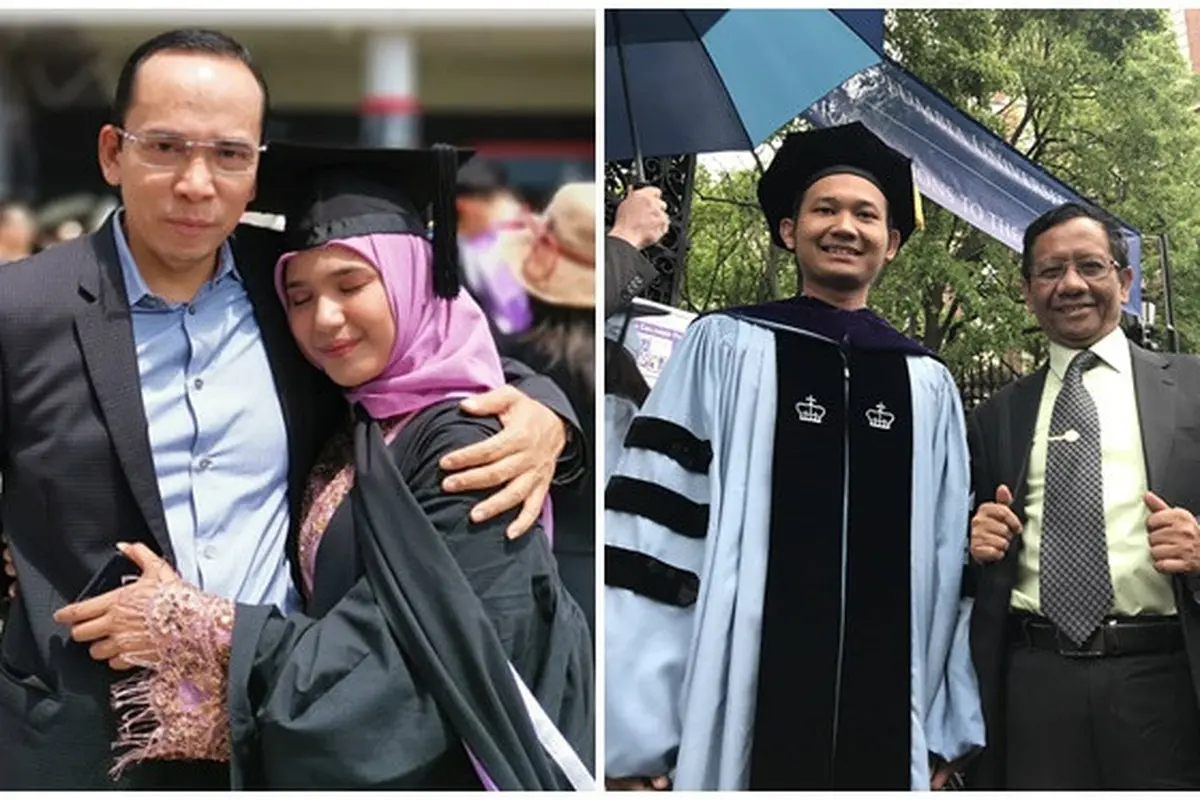 6 Potret Pendidikan Zahwa Nadhira Putri TGB dan Royhan Akbar Anak Mahfud MD