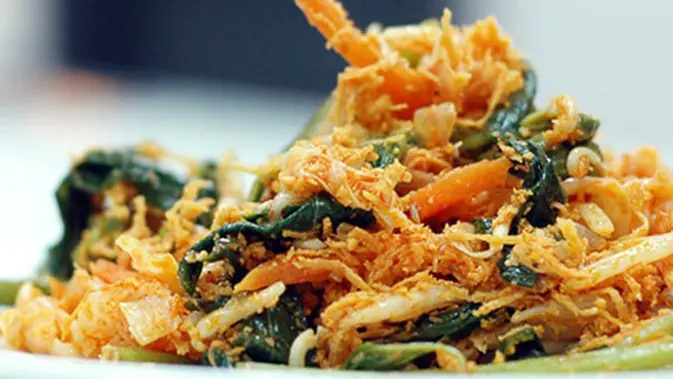 Resep Sederhana Urap Sayur Bumbu Kelapa Gurih Pedas Lifestyle Fimela Com