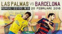 Las Palmas vs Barcelona (Bola.com/Samsul Hadi)