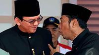 Ahok dan Haji Lulung. (Muhammad Ali/Liputan6.com)
