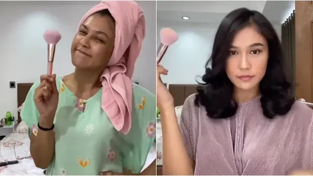 Eks Personel Cherrybelle lakukan #PassTheBrushChallenge