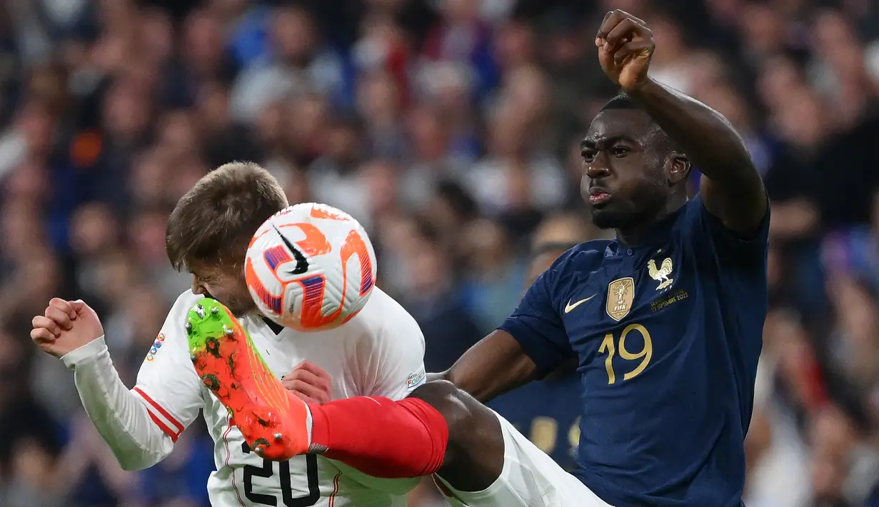 Youssouf Fofana. Gelandang tengah berusia 23 tahun ini kini tengah menjalani musim ke-4 bersama AS Monaco sejak didatangkan dari Strasbourg pada tengah musim 2019/2020. Musim ini ia telah tampil dalam 21 laga di semua ajang bersama AS Monaco dengan torehan 1 gol. Bersama Timnas Prancis ia baru mengoleksi 2 caps sejak melakukan debut pada 22 September 2022. (AFP/Anne-Christine Poujoulat)