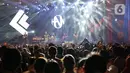 Kelompok musik asal Amerika Serikat, Hanson beraksi pada acara The 90's Festival di Jakarta, Sabtu (23/11/2019). Hanson membawakan hits-nya seperti Waiting For This, Where The Love, And I Waited, This Time Around dan MMMBop. (Liputan6.com/Herman Zakharia)