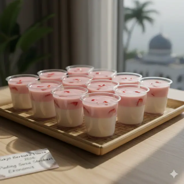 Ide Jualan Puding Cup Rp2000an