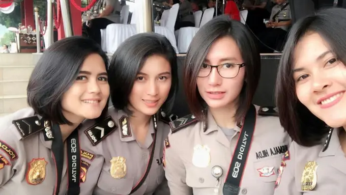 Selain Bripda Ismi Aisyah, Ini Deretan Polwan Cantik Indonesia   