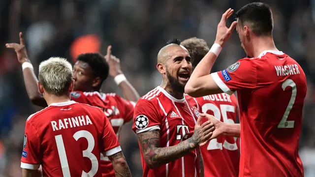 FOTO: 8 Klub yang Lolos ke Perempat Final Liga Champions 2017/2018