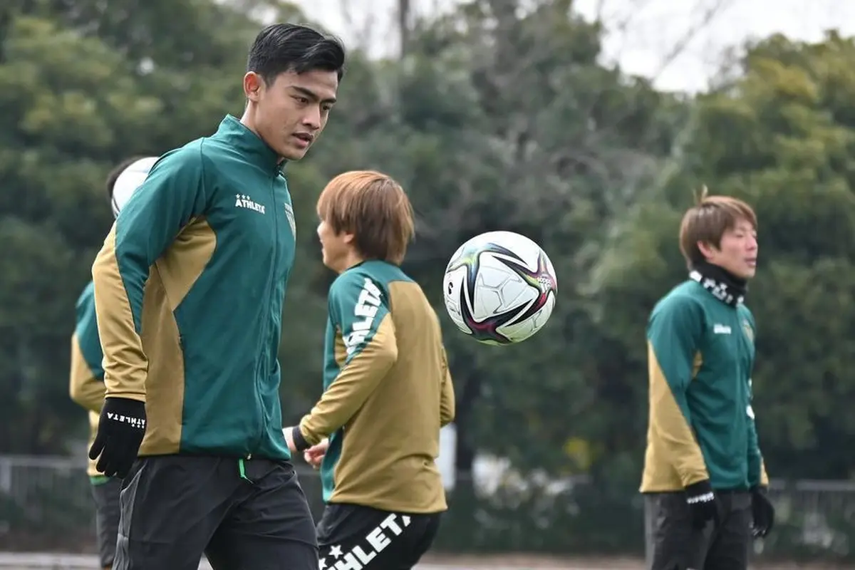 Pratama Arhan berlatih bersama Tokyo Verdy.