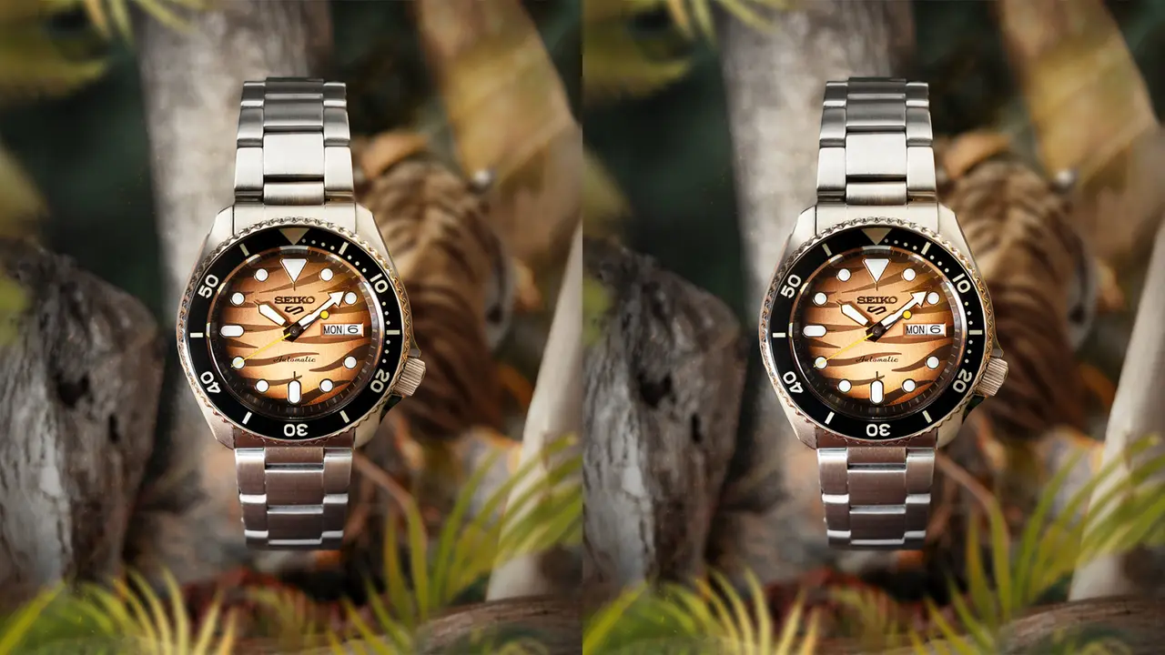 Seiko 5 Sports Indonesia Exclusive 3rd Edition Rayakan Keindahan Alam Indonesia dan Dukung Konservasi Harimau Sumatra (Foto: Seiko/PRecious Communications)