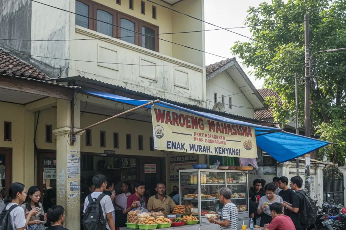 Warung Jajanan untuk Rumah Dekat Kampus yang Diminati Mahasiswa