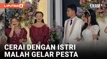 Cerai dengan Istri, Pria di Lampung Gelar Pesta Mewah