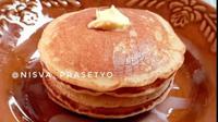Pancake Teflon dari Tepung Terigu dan Telur.&nbsp; foto: Instagram @nisva_prasetyo