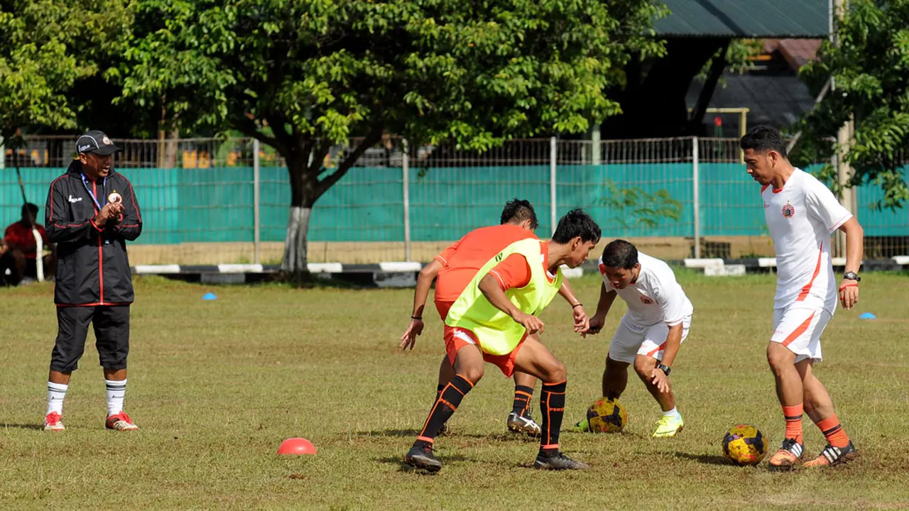 Jelang Laga Uji Coba, Persija Jakarta Kembali Gelar Latihan