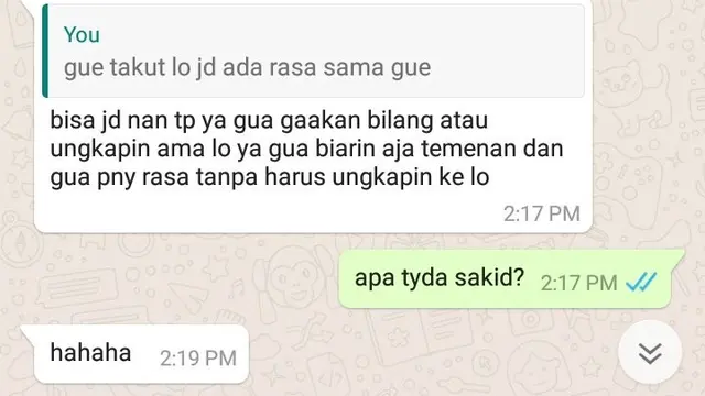 6 Chat Cowok Tunggu Gebetan Putus dari Pacar Ini Bikin Sesak