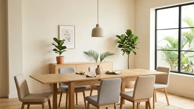 Meja Makan Extendable untuk Kebutuhan Fleksibel