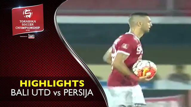 Video highlights TSC 2016 antara Bali United vs Persija Jakarta yang berakhir dengan skor 1-1 di Stadion Kapten I Wayan DIpta.