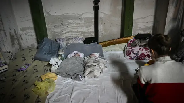 Pasien Anak Ukraina Terpaksa Dirawat di Ruang Bawah Tanah