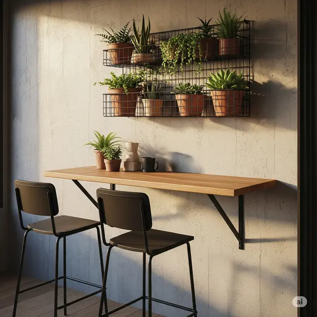 Model Teras Rumah Industrial.