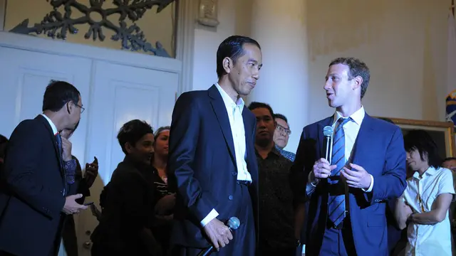 Bos Facebook Temui Jokowi di Balaikota DKI