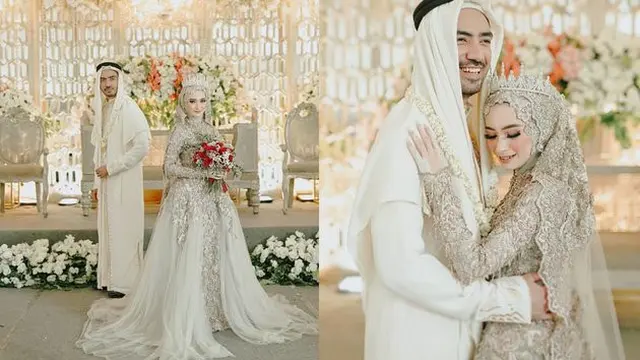 7 Momen Akad dan Resepsi Pernikahan Reza DA dan Valda Alviana, Penuh Kebahagiaan