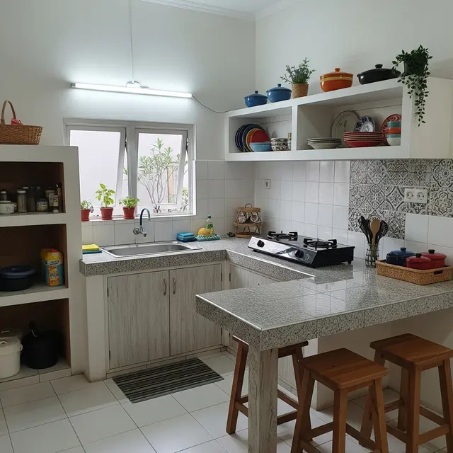 9 Ide Dapur Sederhana di Rumah 50 Juta, Estetik dan Fungsional