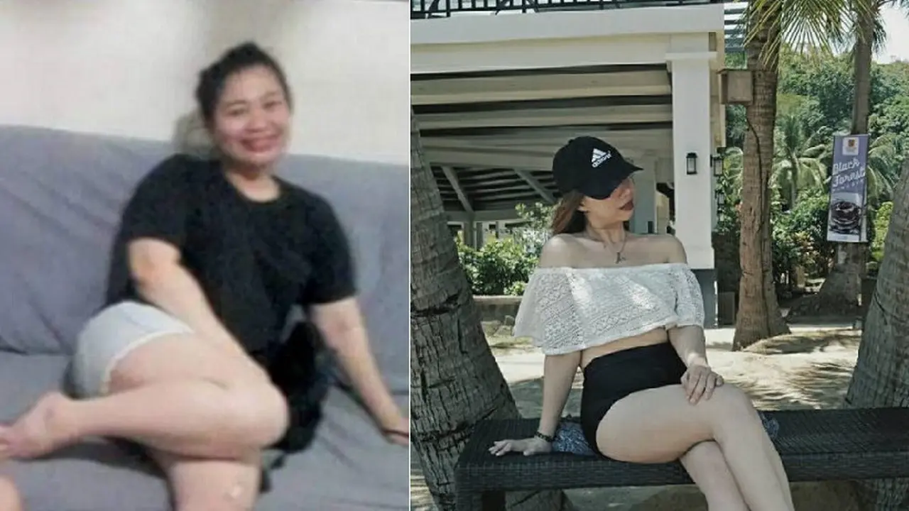 Transformasi Wanita Gemuk jadi Kurus Hanya Dengan Cuka Apel