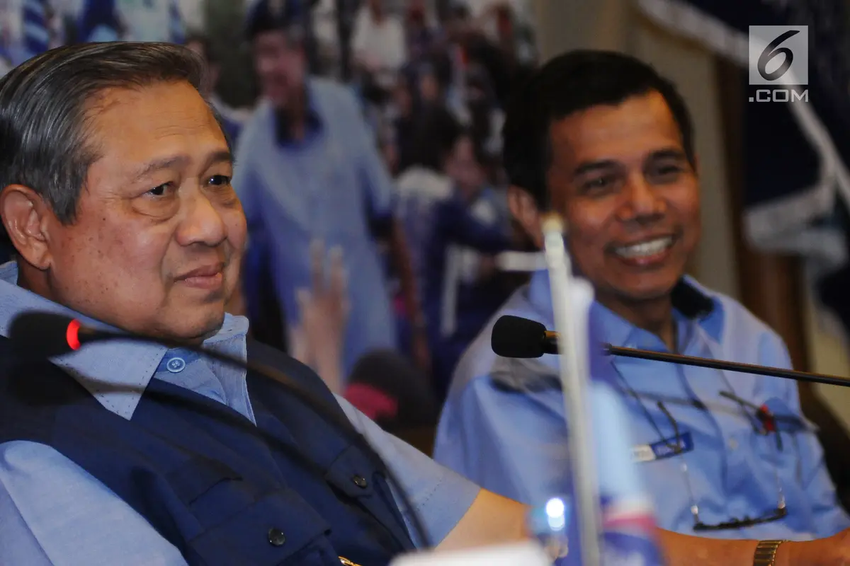 FOTO: SBY Pimpin Langsung Rapat Darurat Partai Demokrat