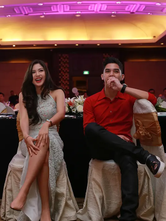 Meski terkadang hanya memakai baju yang sederhana, namun dengan aroma wangi akan menjadikan orang di sekitar Al Ghazali dan Jessica Mila semakin terkesan. (Galih W. Satria/Bintang.com)