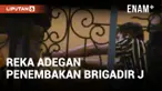 Reka adegan penembakan Brigadir J