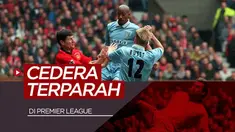 Berita video 9 cedera terparah di Premier League.
