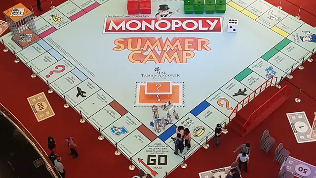 Mengintip Keseruan Bermain Monopoli Terbesar Se-Asia di Mall Taman Anggrek