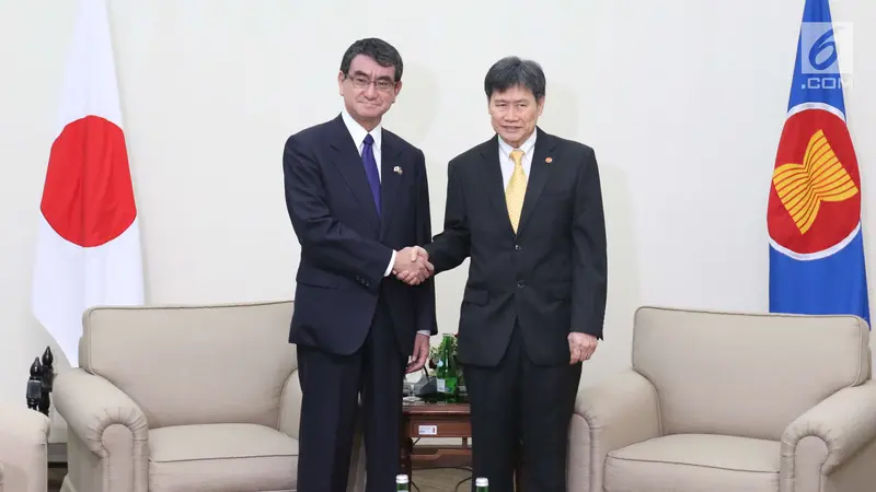 Menlu Jepang temui Sekjen ASEAN