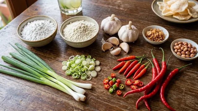 Resep cireng kuah pedas (AI Generated)