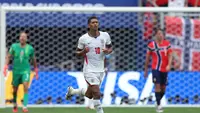 Selebrasi Jude Bellingham saat Inggris melawan Norwegia (AFP)